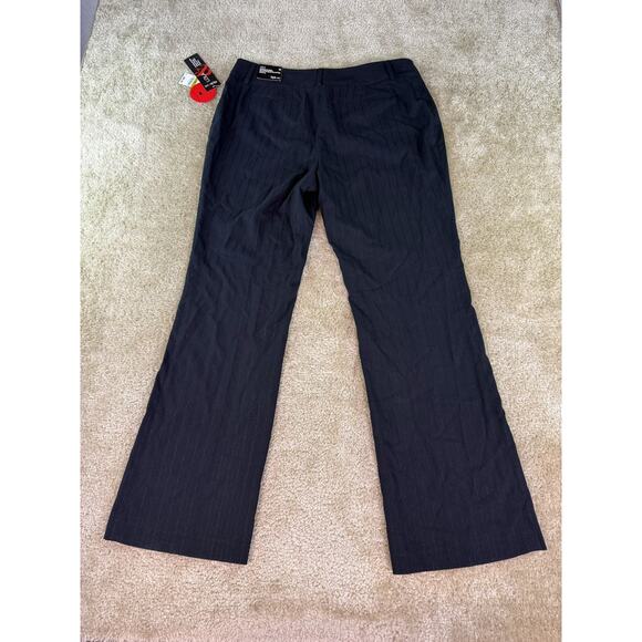Style & Co Lola Dress Pants Womens 14 Striped Flared Leg Career NEW D464 - Picture 5 of 12